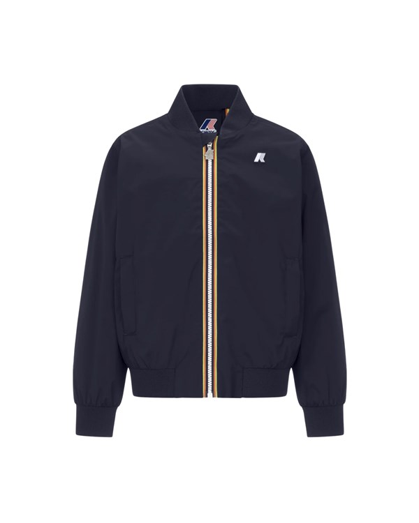 K-Way Abbigliamento Unisex Junior Bomber blue_depth_k89 K4138DW