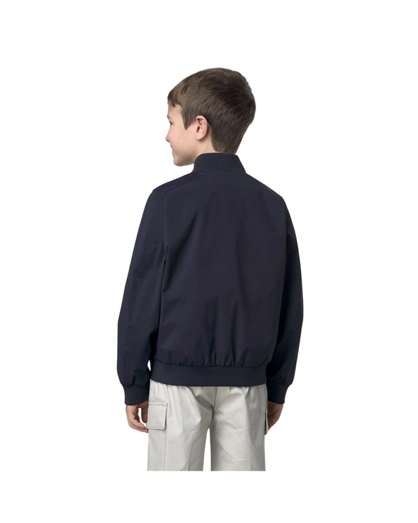 K-Way Abbigliamento Unisex Junior Bomber blue_depth_k89 K4138DW