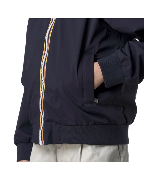 K-Way Abbigliamento Unisex Junior Bomber blue_depth_k89 K4138DW